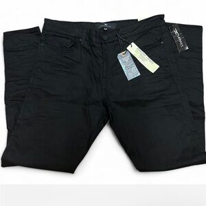 Jordan Craig stretch black denim jeans. Size 36x32